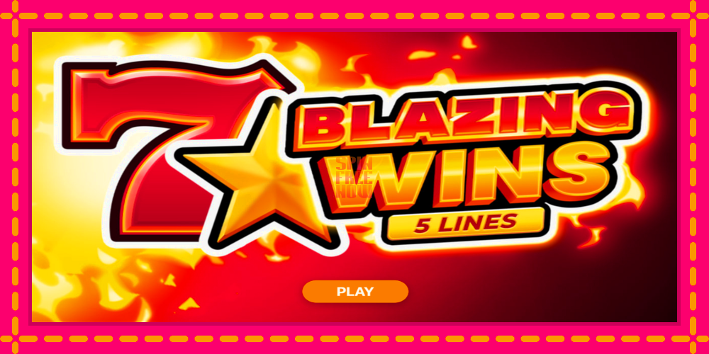 Blazing Wins hrací automat s pohodlnými bonusmi, predstaviť si 1