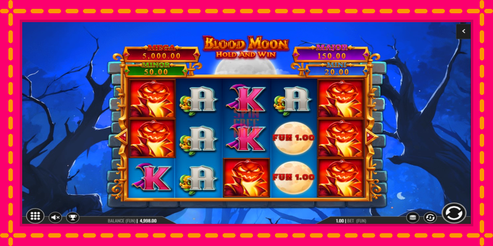 Blood Moon Hold and Win hrací automat s pohodlnými bonusmi, predstaviť si 2