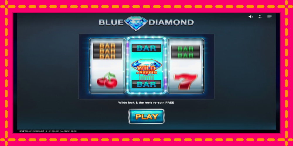 Blue Diamond hrací automat s pohodlnými bonusmi, predstaviť si 1