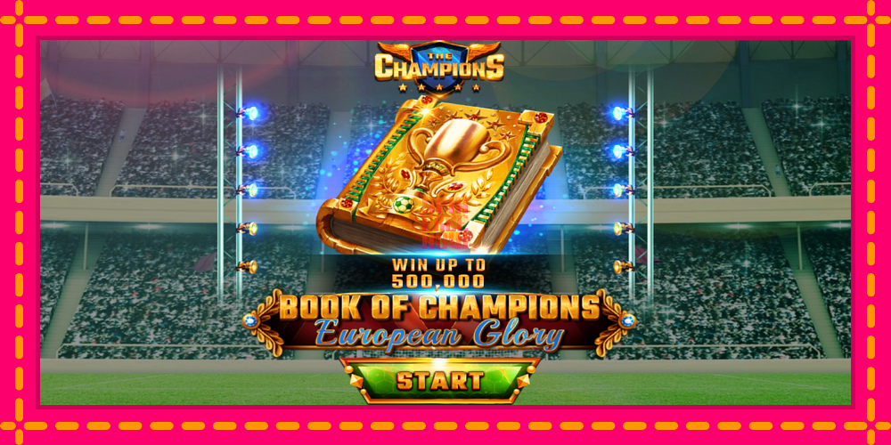 Book of Champions - European Glory hrací automat s pohodlnými bonusmi, predstaviť si 1