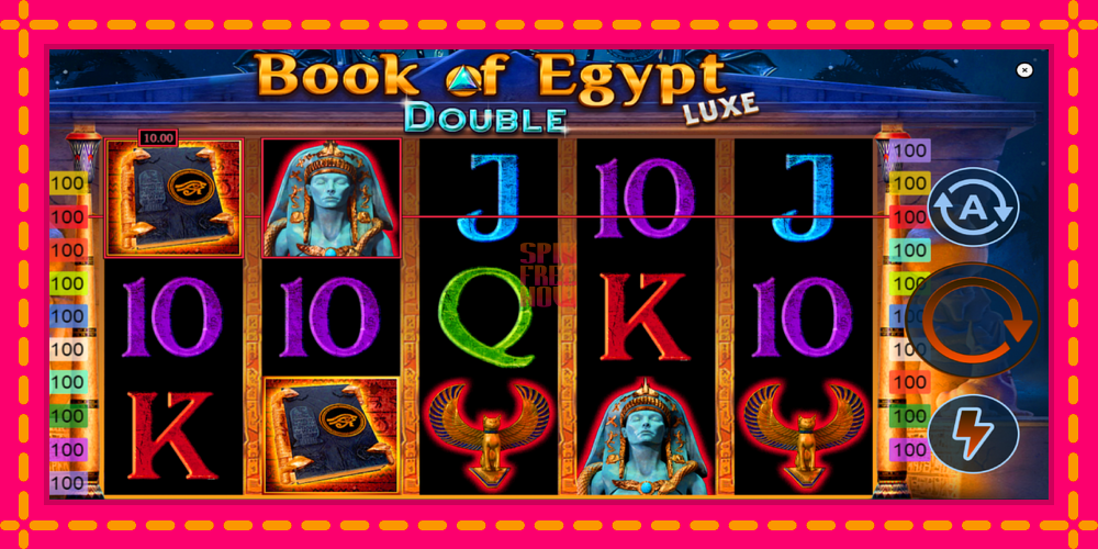 Book of Egypt Double Luxe hrací automat s pohodlnými bonusmi, predstaviť si 2