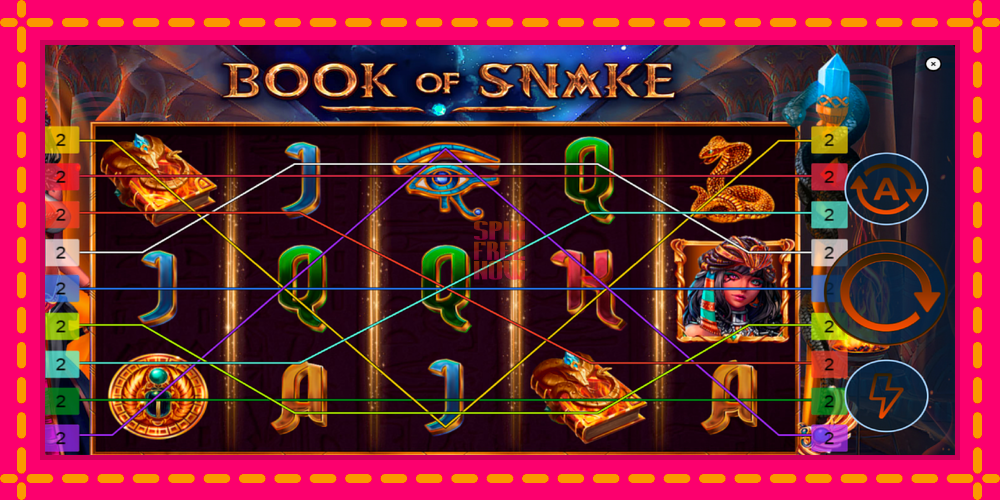 Book of Snake hrací automat s pohodlnými bonusmi, predstaviť si 2