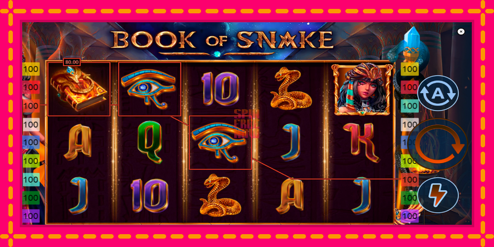 Book of Snake hrací automat s pohodlnými bonusmi, predstaviť si 4