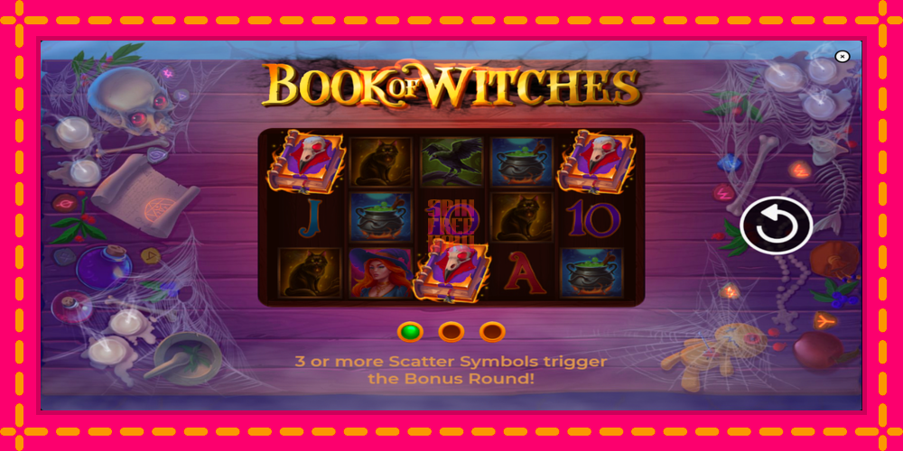 Book of Witches hrací automat s pohodlnými bonusmi, predstaviť si 1