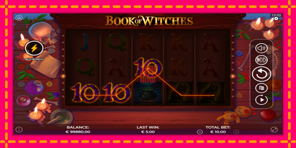 Book of Witches hrací automat s pohodlnými bonusmi, predstaviť si 4