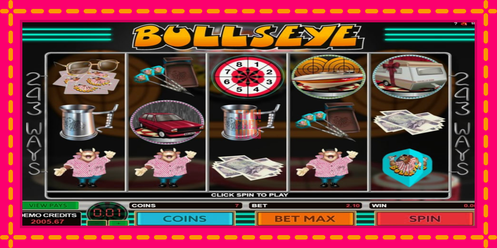 Bullseye hrací automat s pohodlnými bonusmi, predstaviť si 4