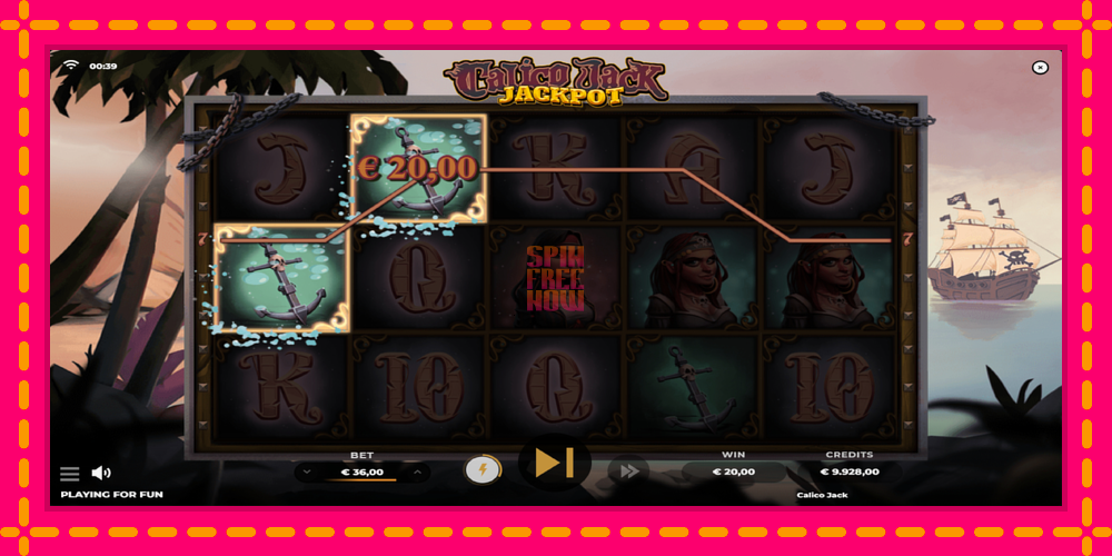 Calico Jack Jackpot hrací automat s pohodlnými bonusmi, predstaviť si 2