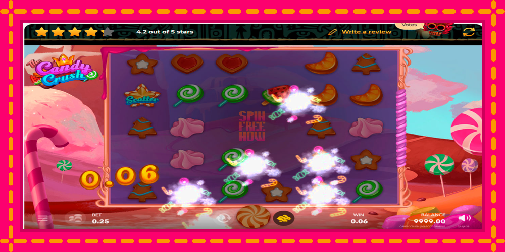 Candy Splasher hrací automat s pohodlnými bonusmi, predstaviť si 2