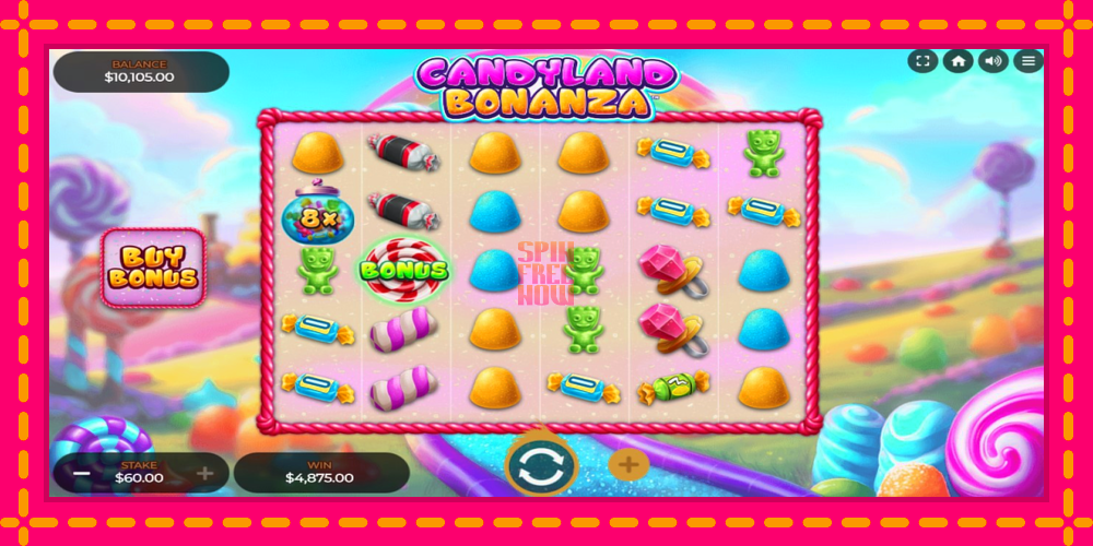 Candyland Bonanza hrací automat s pohodlnými bonusmi, predstaviť si 1