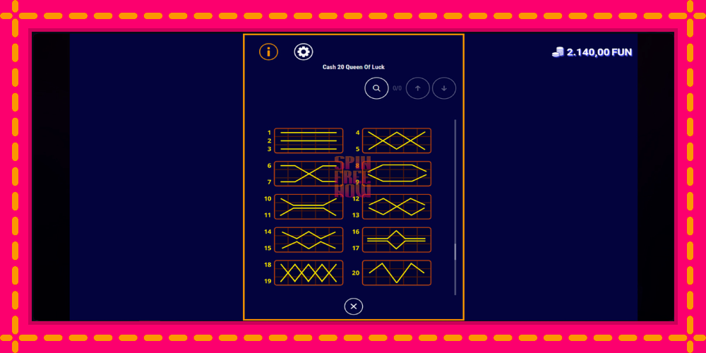 Cash 20 Queen of Luck hrací automat s pohodlnými bonusmi, predstaviť si 7