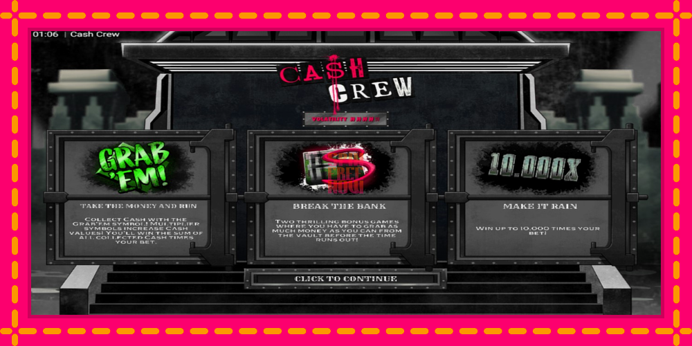 Cash Crew hrací automat s pohodlnými bonusmi, predstaviť si 1