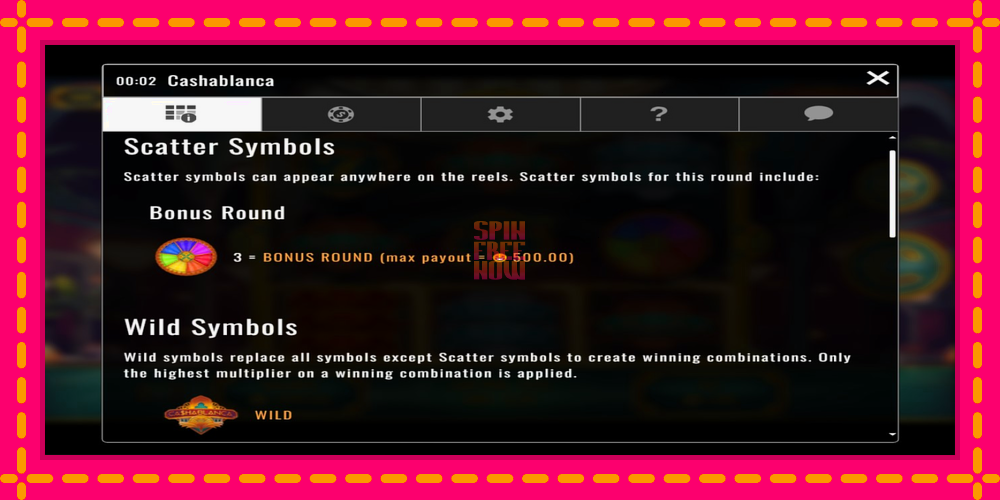 Cashablanca hrací automat s pohodlnými bonusmi, predstaviť si 4