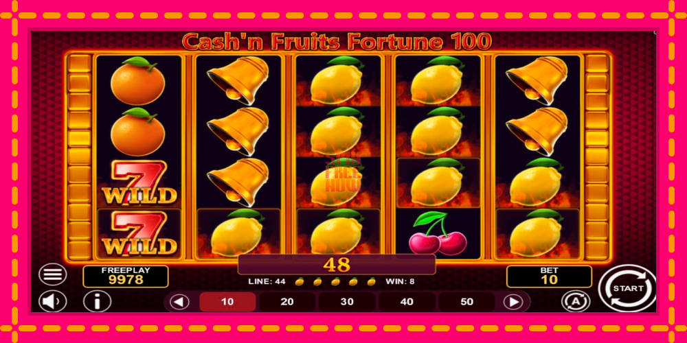 Cashn Fruits Fortune 100 hrací automat s pohodlnými bonusmi, predstaviť si 2