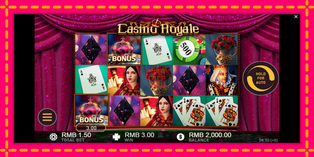 Casino Royale hrací automat s pohodlnými bonusmi, predstaviť si 1