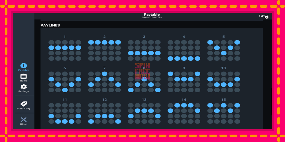 Chained Fighters hrací automat s pohodlnými bonusmi, predstaviť si 7