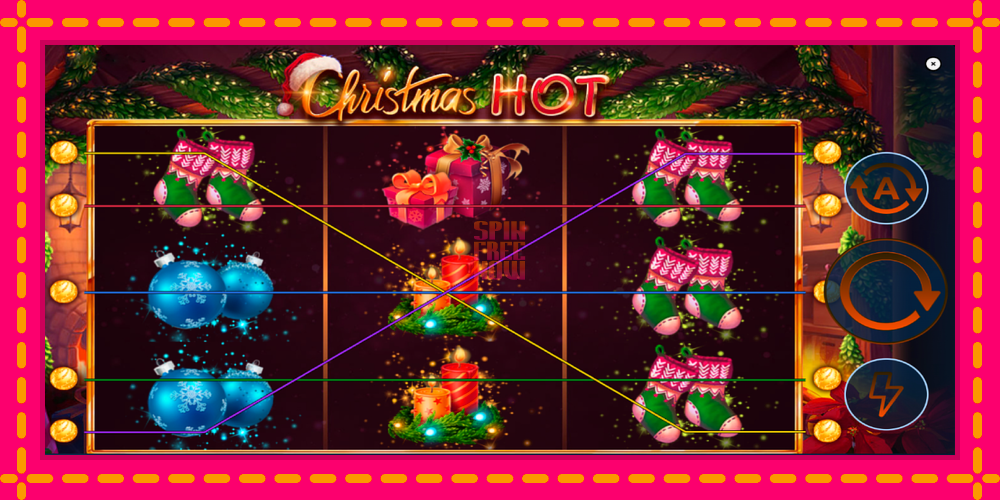 Christmas Hot hrací automat s pohodlnými bonusmi, predstaviť si 1