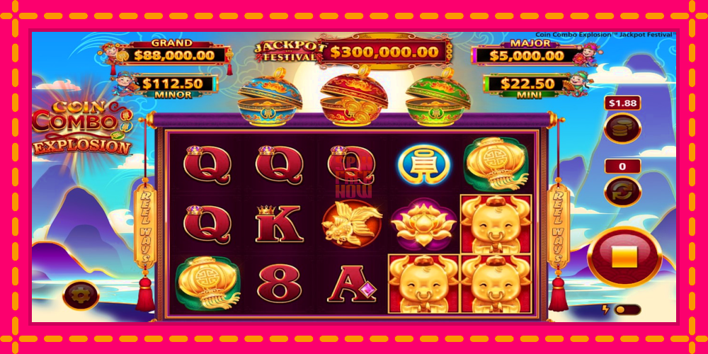 Coin Combo Explosion Jackpot Festival hrací automat s pohodlnými bonusmi, predstaviť si 2