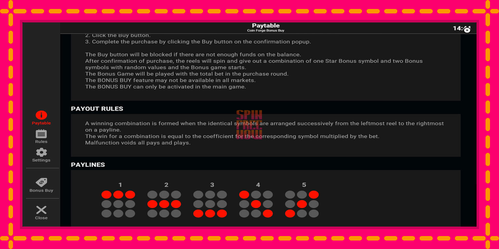 Coin Forge Bonus Buy hrací automat s pohodlnými bonusmi, predstaviť si 7