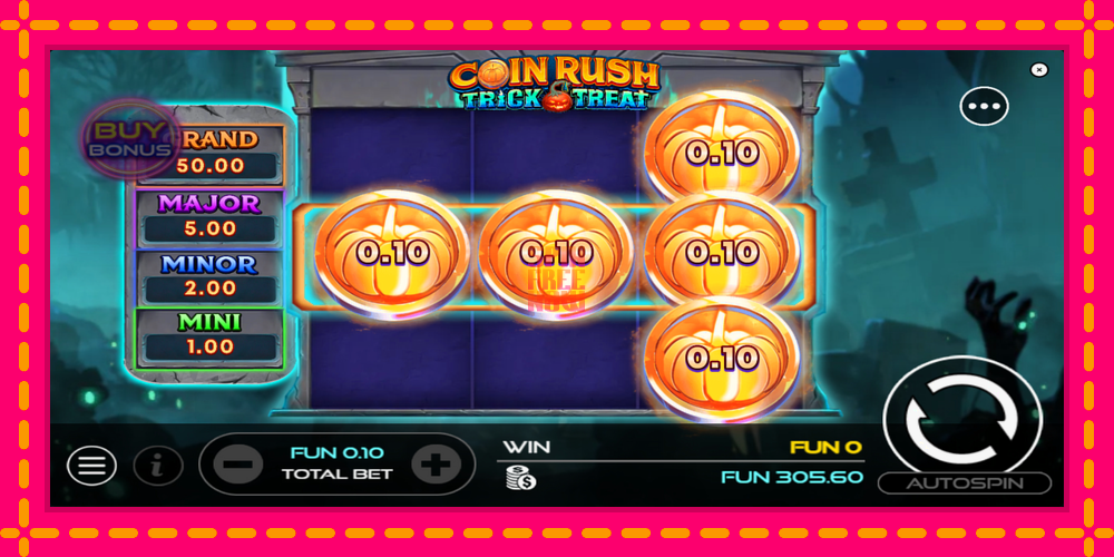 Coin Rush: Trick o Treat hrací automat s pohodlnými bonusmi, predstaviť si 3