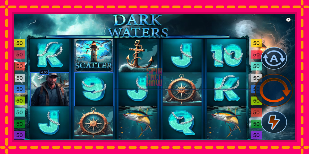 Dark Waters hrací automat s pohodlnými bonusmi, predstaviť si 4