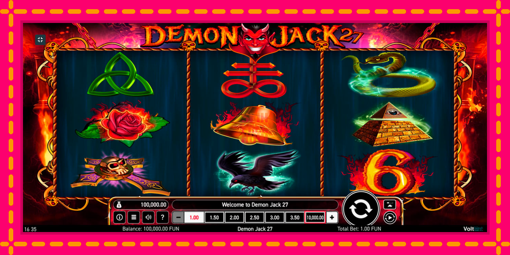 Demon Jack 27 hrací automat s pohodlnými bonusmi, predstaviť si 1