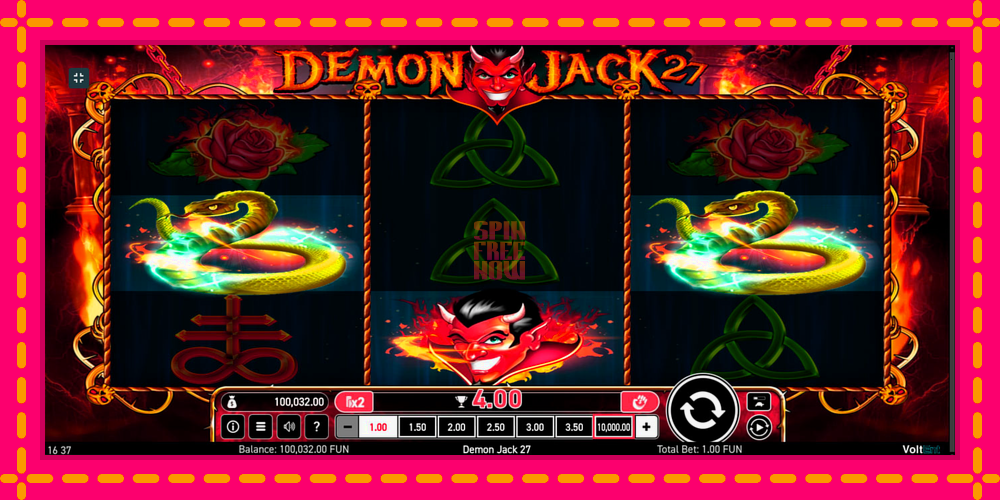 Demon Jack 27 hrací automat s pohodlnými bonusmi, predstaviť si 6