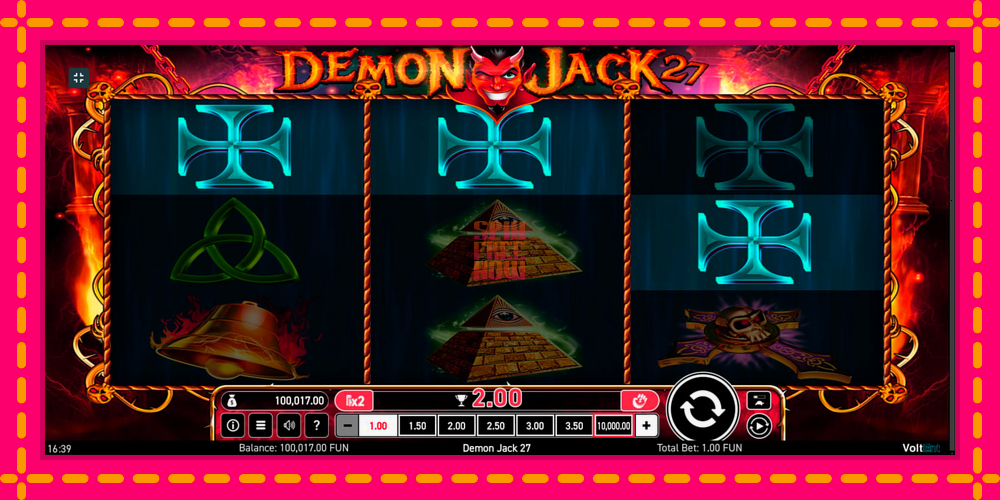 Demon Jack 27 hrací automat s pohodlnými bonusmi, predstaviť si 8