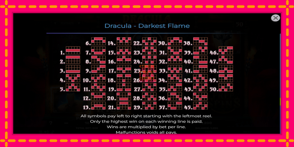 Dracula - Darkest Flame hrací automat s pohodlnými bonusmi, predstaviť si 7