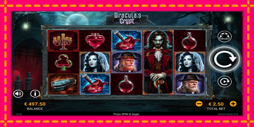 Draculas Crypt hrací automat s pohodlnými bonusmi, predstaviť si 2