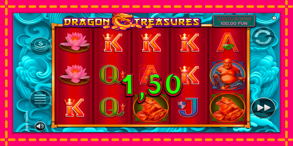 Dragon Treasures hrací automat s pohodlnými bonusmi, predstaviť si 5