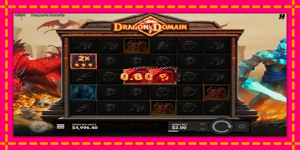 Dragons Domain hrací automat s pohodlnými bonusmi, predstaviť si 3