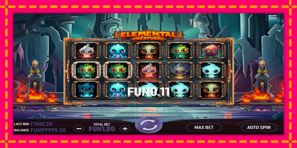 Elemental Creatures hrací automat s pohodlnými bonusmi, predstaviť si 3