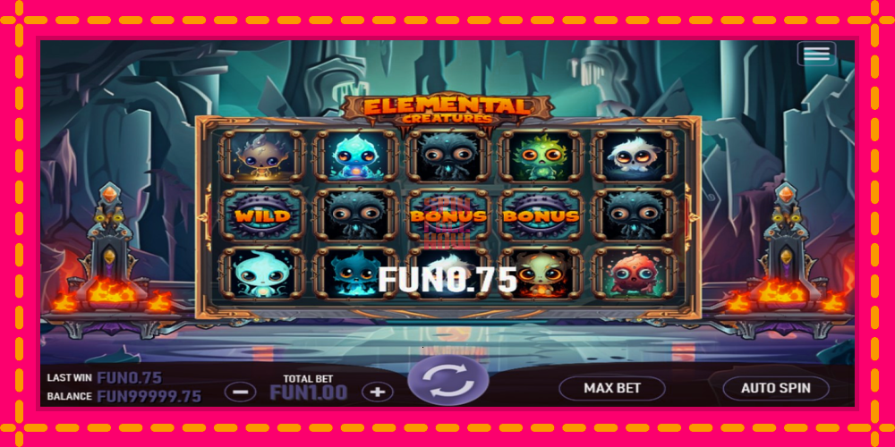 Elemental Creatures hrací automat s pohodlnými bonusmi, predstaviť si 4