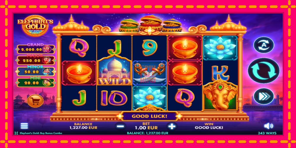 Elephants Gold Buy Bonus Combo hrací automat s pohodlnými bonusmi, predstaviť si 2