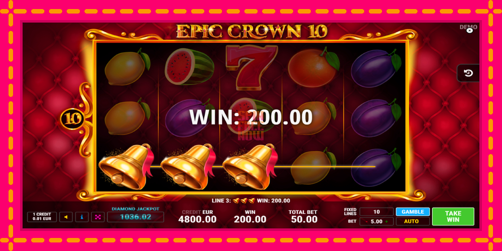 Epic Crown 10 hrací automat s pohodlnými bonusmi, predstaviť si 2