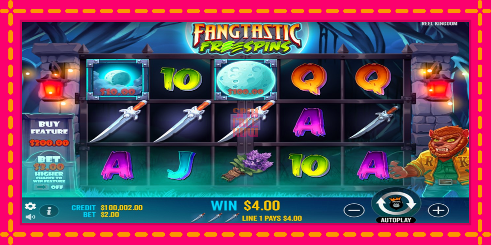 Fangtastic Freespins hrací automat s pohodlnými bonusmi, predstaviť si 3