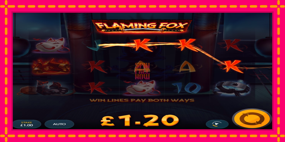 Flaming Fox hrací automat s pohodlnými bonusmi, predstaviť si 3