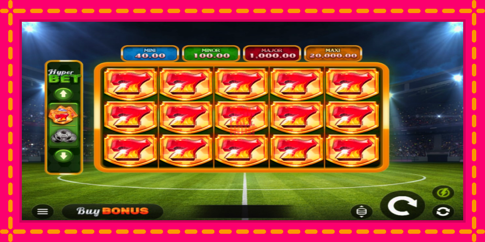 Football Blast Hold and Win hrací automat s pohodlnými bonusmi, predstaviť si 1