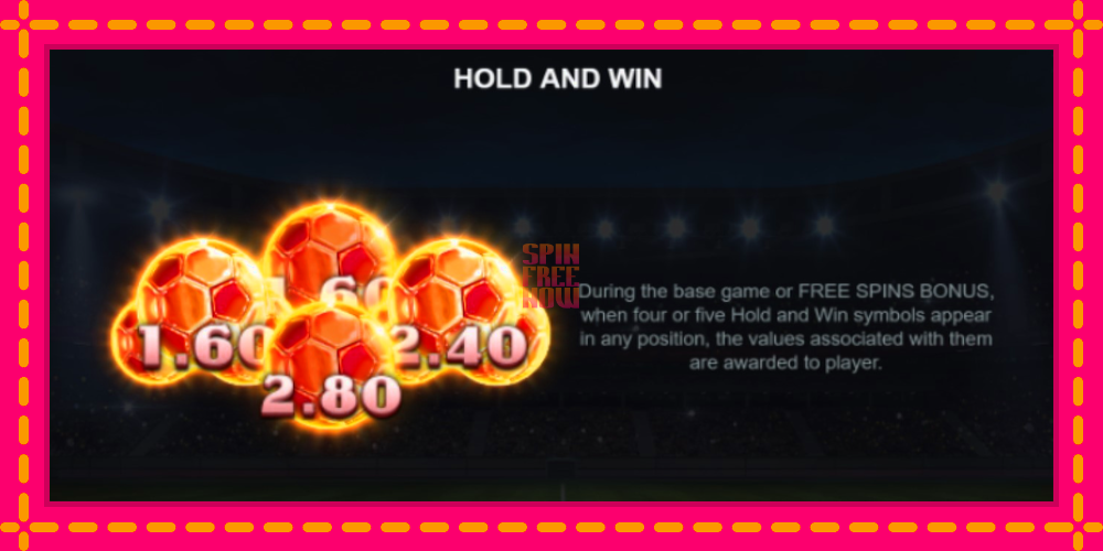 Football Blast Hold and Win hrací automat s pohodlnými bonusmi, predstaviť si 5