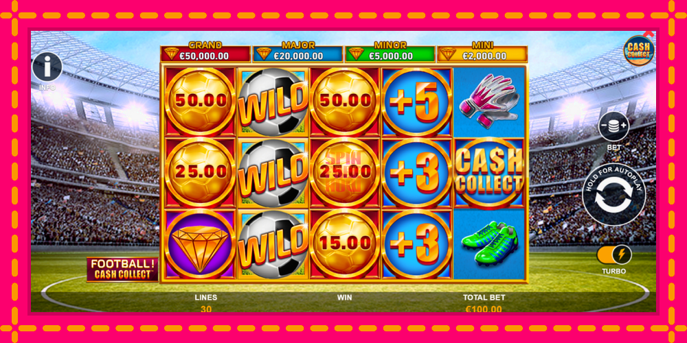 Football Cash Collect PowerPlay Jackpot hrací automat s pohodlnými bonusmi, predstaviť si 2