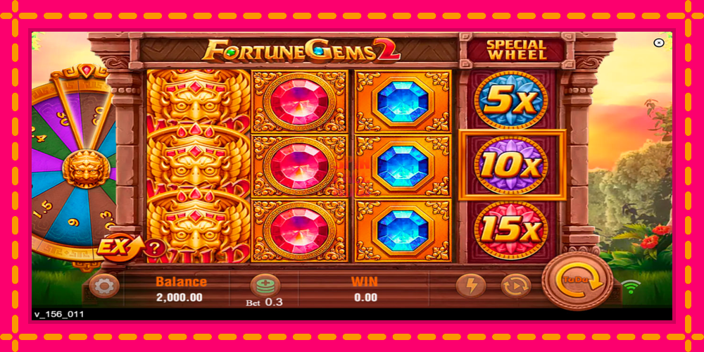 Fortune Gems 2 hrací automat s pohodlnými bonusmi, predstaviť si 1