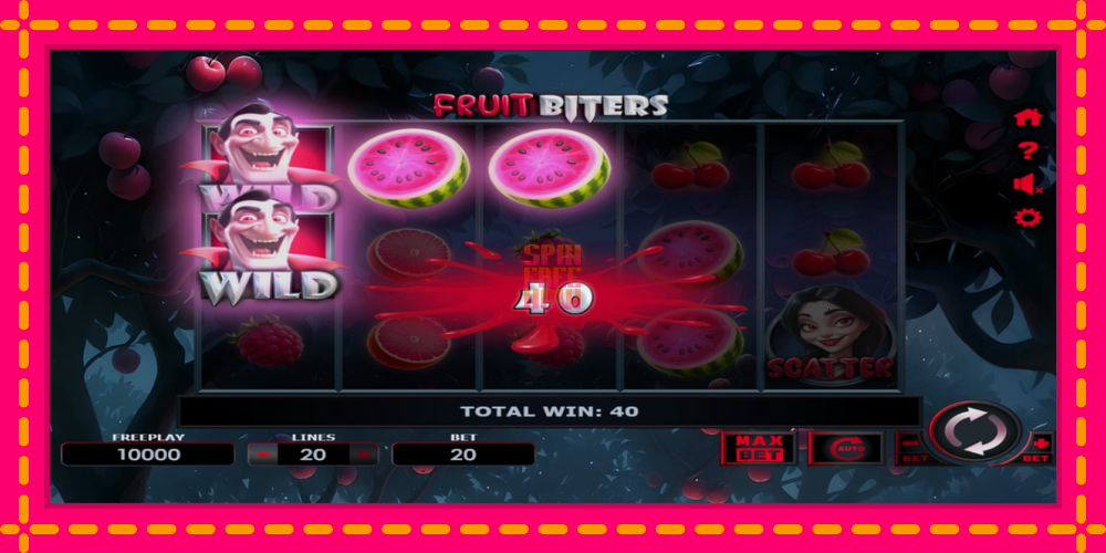 Fruit Biters hrací automat s pohodlnými bonusmi, predstaviť si 3