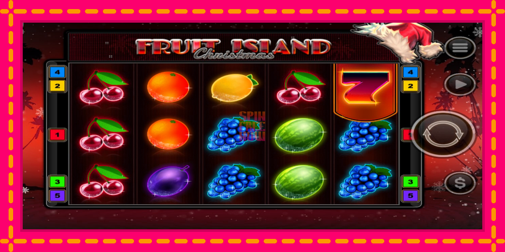 Fruit Island Christmas hrací automat s pohodlnými bonusmi, predstaviť si 1