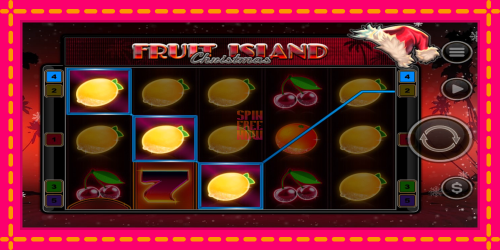 Fruit Island Christmas hrací automat s pohodlnými bonusmi, predstaviť si 3