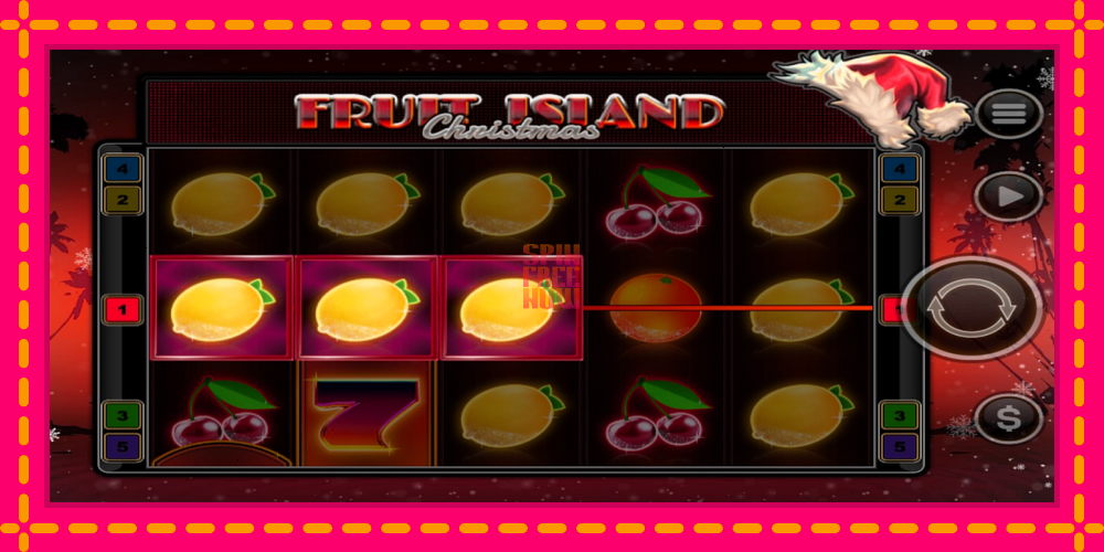 Fruit Island Christmas hrací automat s pohodlnými bonusmi, predstaviť si 4