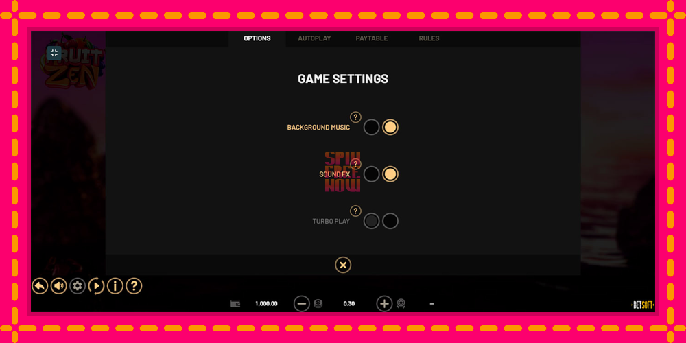 Fruit Zen hrací automat s pohodlnými bonusmi, predstaviť si 5
