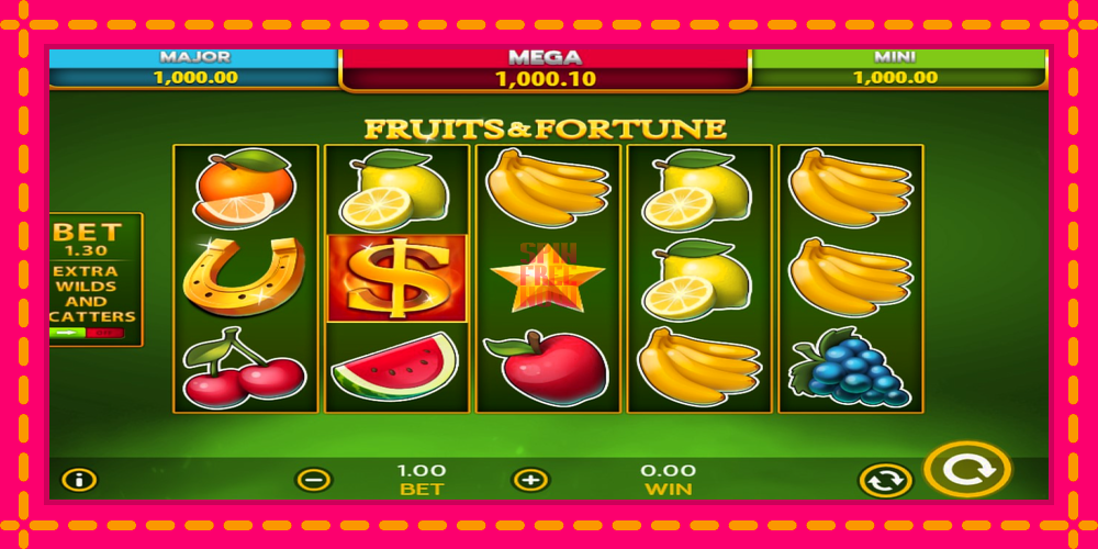 Fruits & Fortune hrací automat s pohodlnými bonusmi, predstaviť si 3