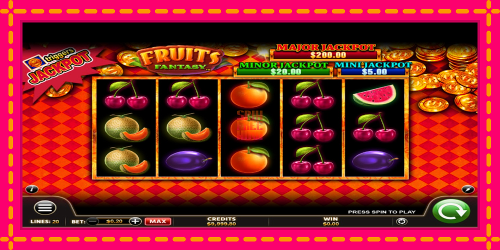 Fruits Fantasy hrací automat s pohodlnými bonusmi, predstaviť si 2