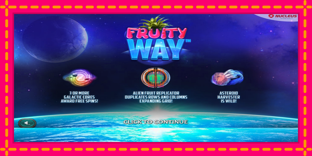 Fruity Way hrací automat s pohodlnými bonusmi, predstaviť si 1