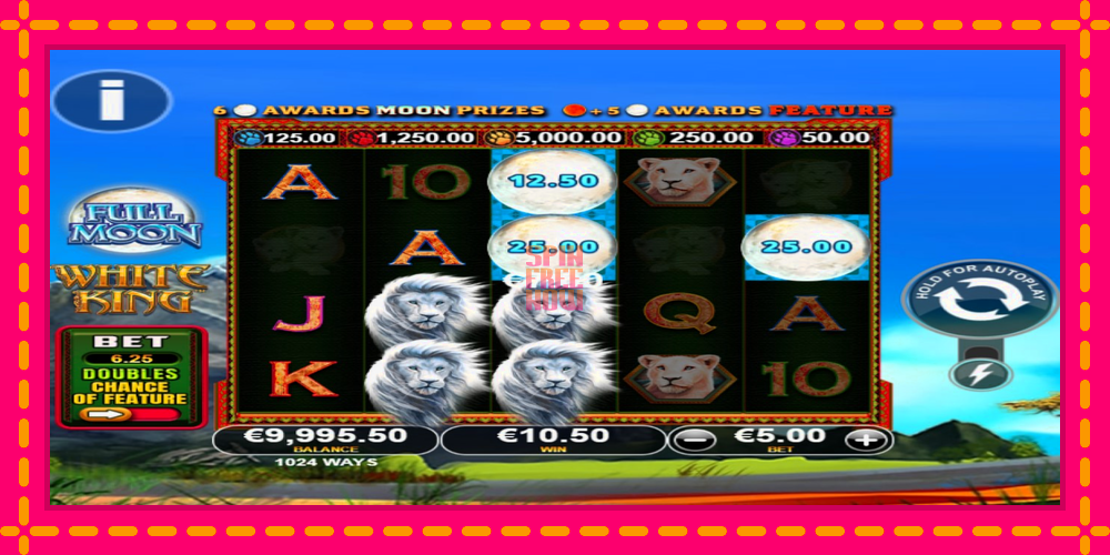 Full Moon: White King PowerPlay Jackpot hrací automat s pohodlnými bonusmi, predstaviť si 2